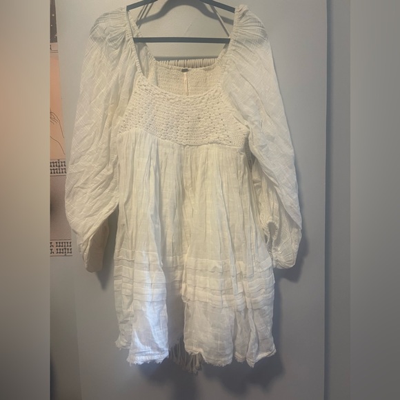 Free People Ari Mini Dress White - Picture 5 of 9